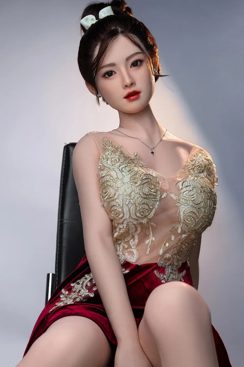 Xiaozhi-2 165/158cm Realistic skin texture Silicone Head &amp; TPE Body Real Sex Doll [Customizable] - XYlover Sex Doll view 2