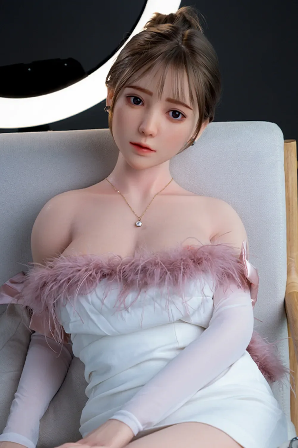 Ruoyan-1 165/158cm Realistic skin texture Silicone Head &amp; TPE Body Real Sex Doll [Customizable] - XYlover Sex Doll