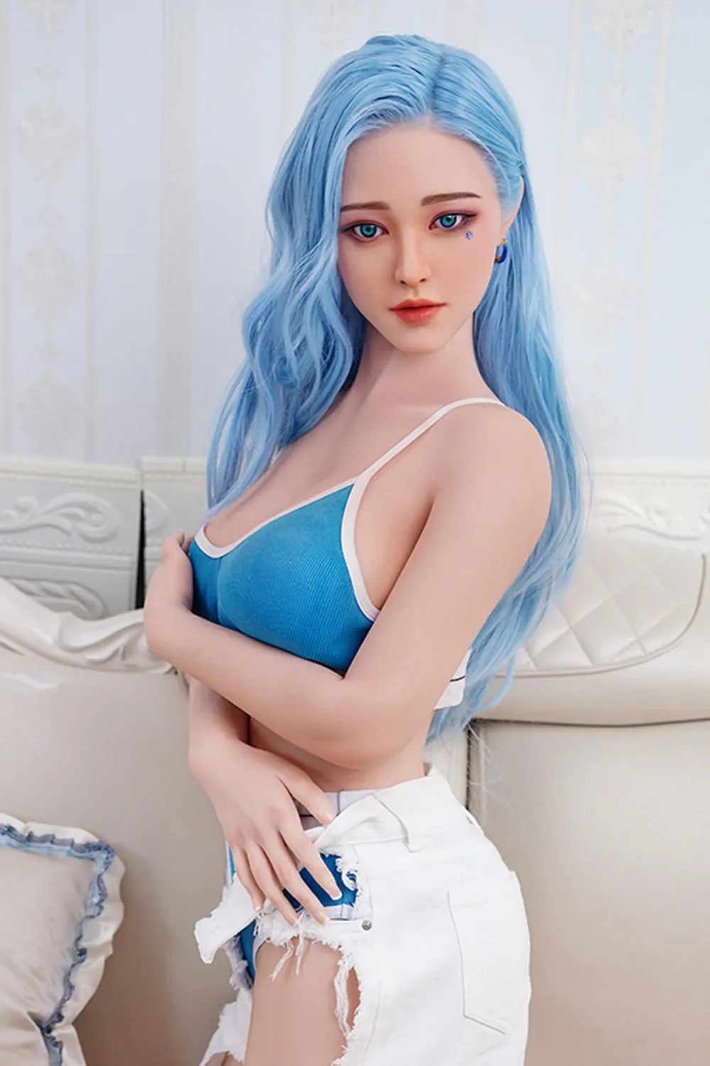 Yumeng-3 165/158cm Realistic skin texture Silicone Head &amp; TPE Body Real Sex Doll [Customizable] - XYlover Sex Doll view 6