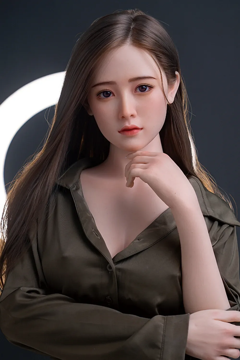 Xingzi-2 165/158cm Realistic skin texture Silicone Head &amp; TPE Body Real Sex Doll [Customizable] - XYlover Sex Doll view 5
