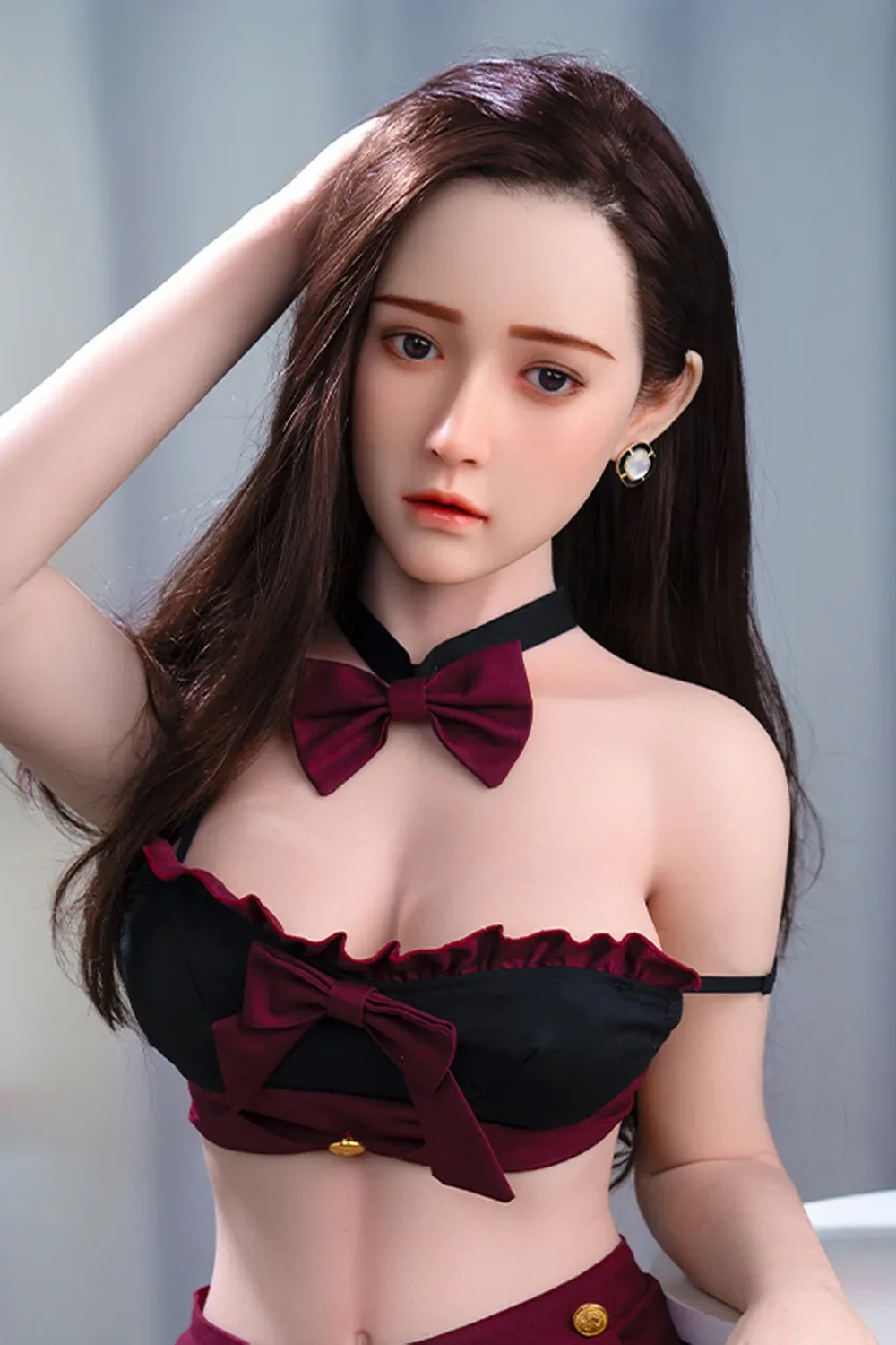 Xina-3 165/158cm Realistic skin texture Silicone Head &amp; TPE Body Real Sex Doll [Customizable] - XYlover Sex Doll view 4