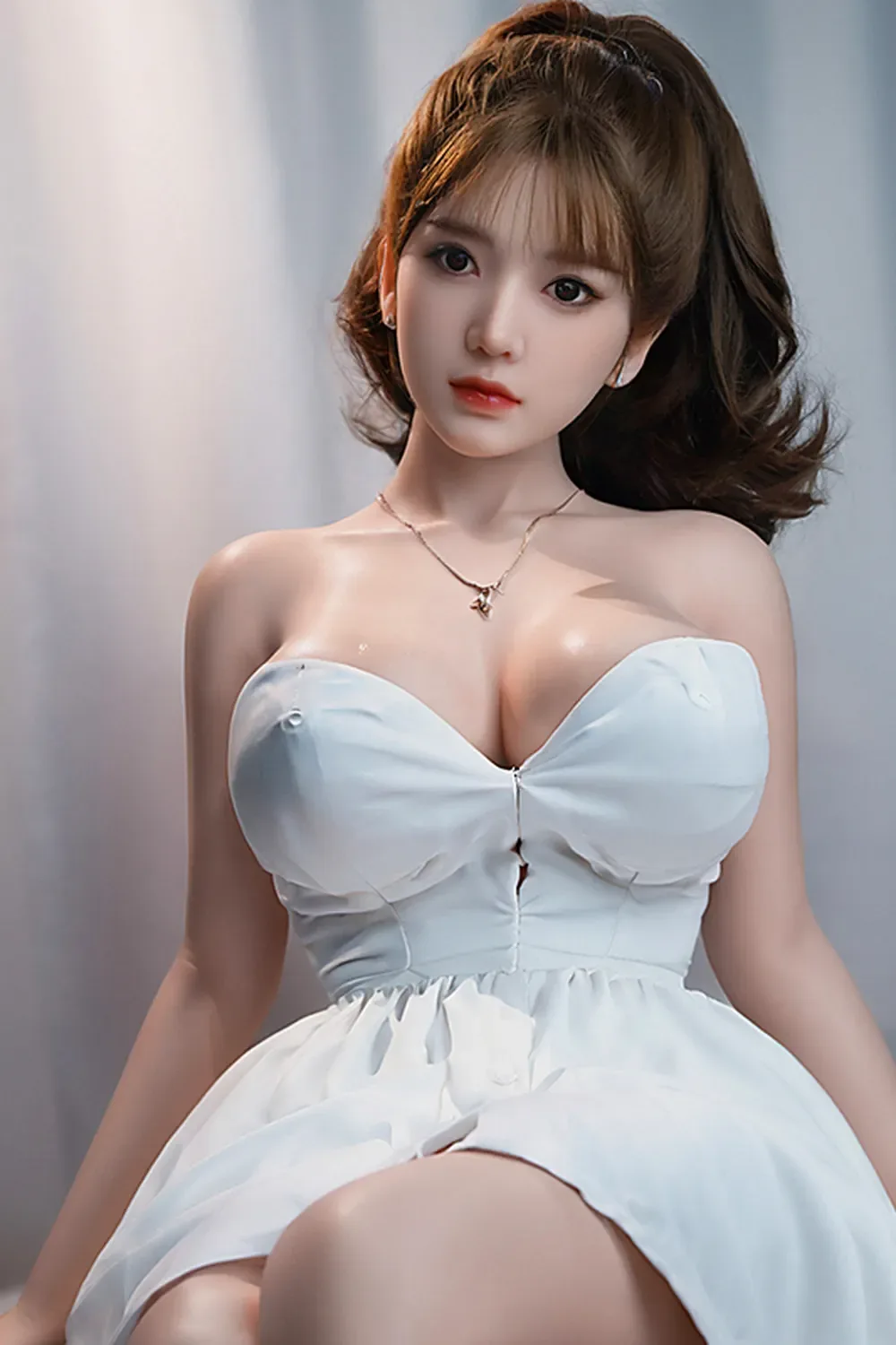 Yawen-9 165/158cm Realistic skin texture Silicone Head &amp; TPE Body Real Sex Doll [Customizable] - XYlover Sex Doll view 4