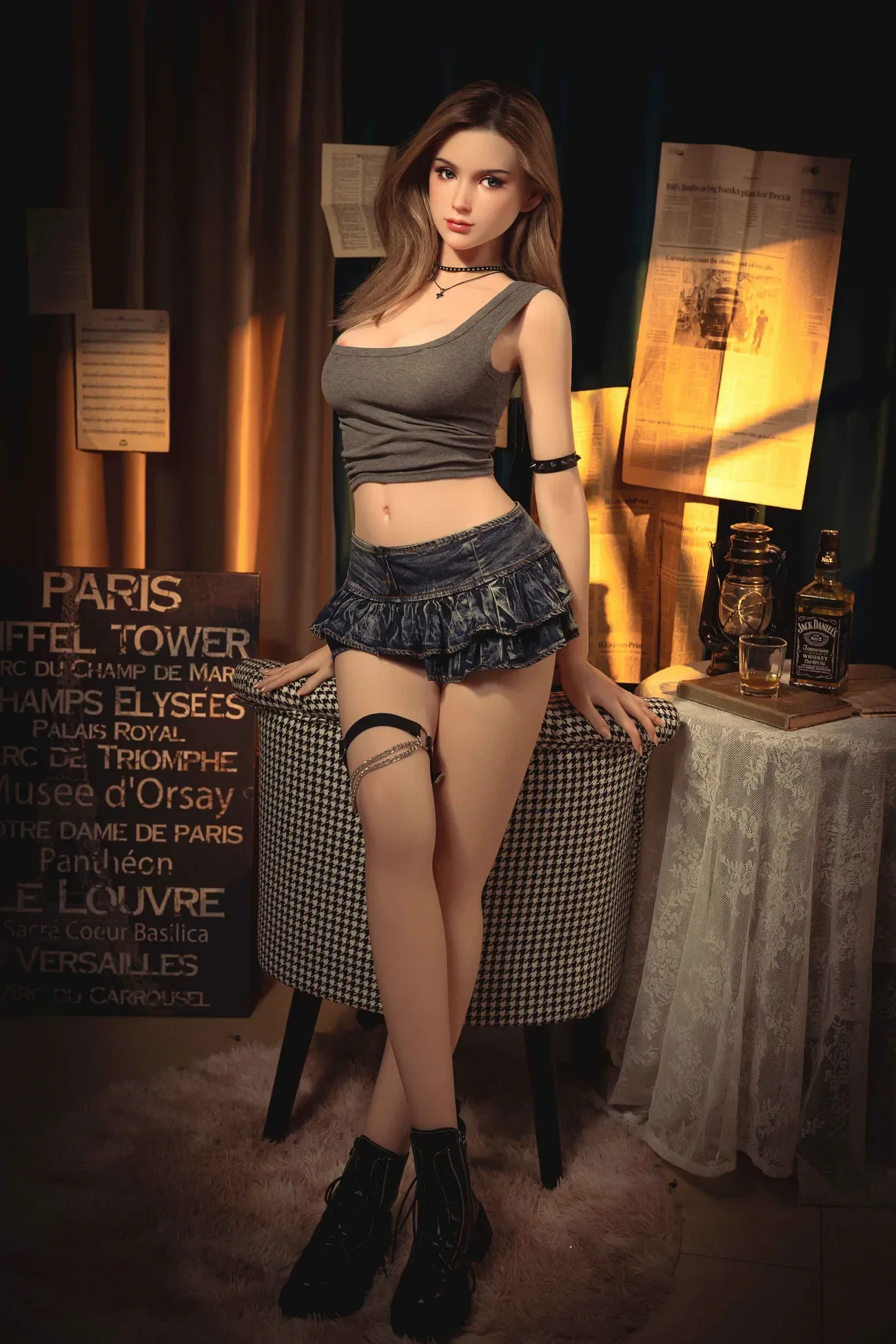 Hannah 168/159/149cm Customized Silicone Head+TPE Body Sex Doll [Customizable] - XYlover Sex Doll