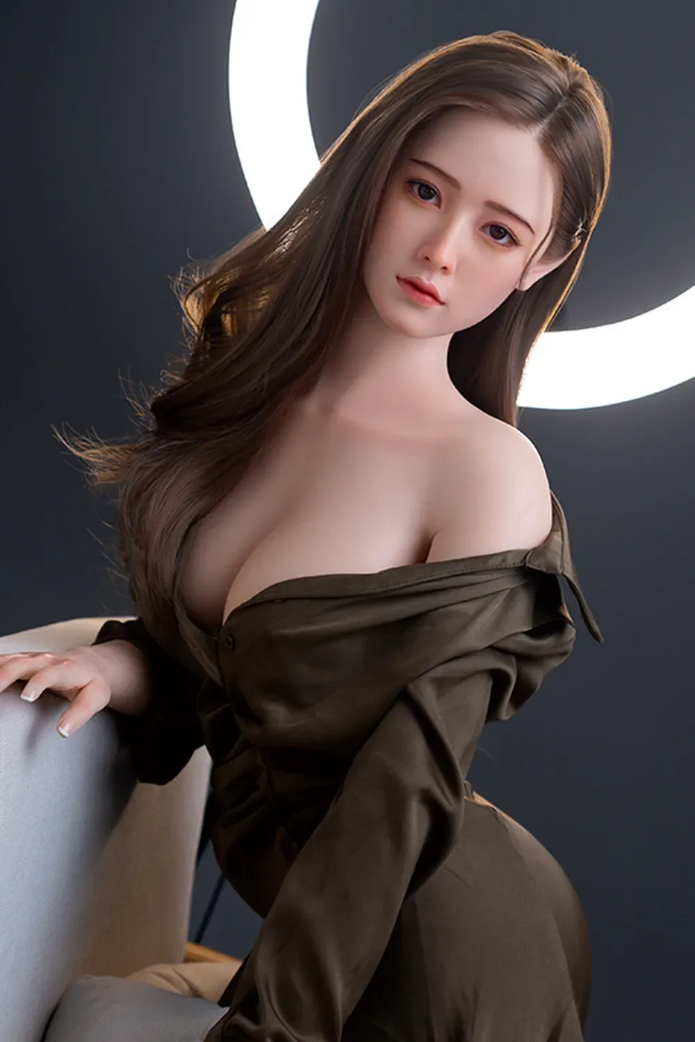 Xingzi-2 165/158cm Realistic skin texture Silicone Head &amp; TPE Body Real Sex Doll [Customizable] - XYlover Sex Doll view 2