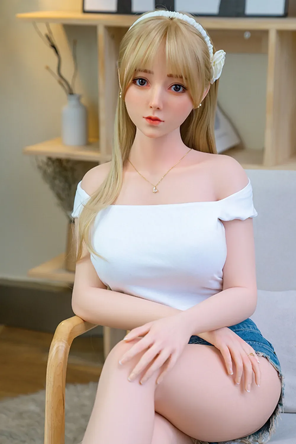 Yueni-3 165/158cm Realistic skin texture Silicone Head &amp; TPE Body Real Sex Doll [Customizable] - XYlover Sex Doll view 4