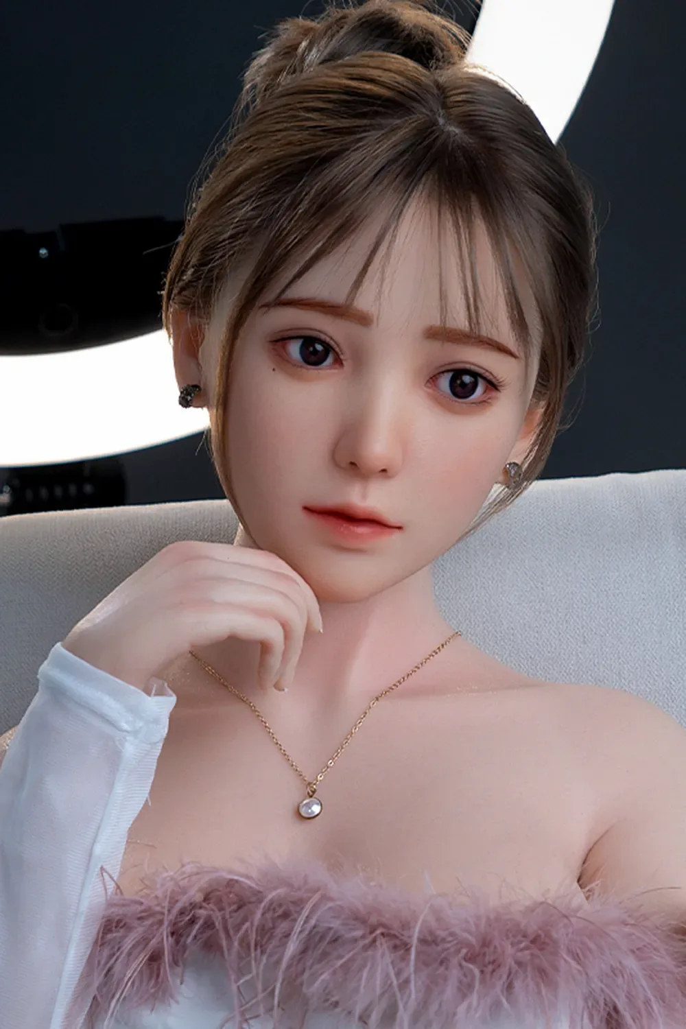 Ruoyan-1 165/158cm Realistic skin texture Silicone Head &amp; TPE Body Real Sex Doll [Customizable] - XYlover Sex Doll view 3