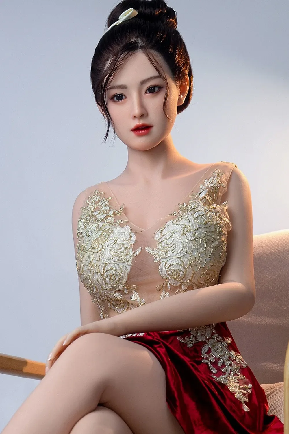 Xiaozhi-2 165/158cm Realistic skin texture Silicone Head &amp; TPE Body Real Sex Doll [Customizable] - XYlover Sex Doll