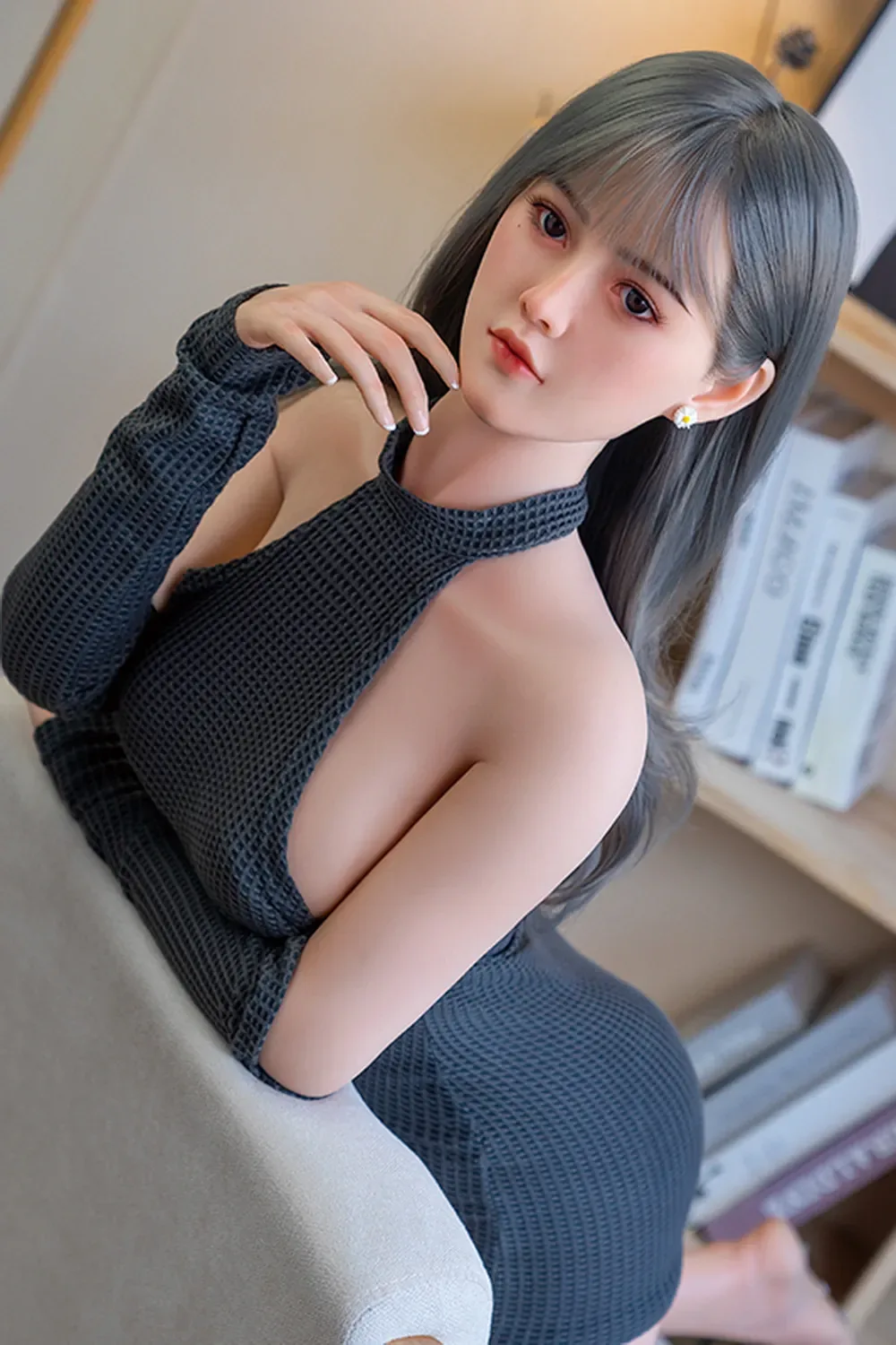 Jieyi-4 165/158cm Realistic skin texture Silicone Head &amp; TPE Body Real Sex Doll [Customizable] - XYlover Sex Doll view 2