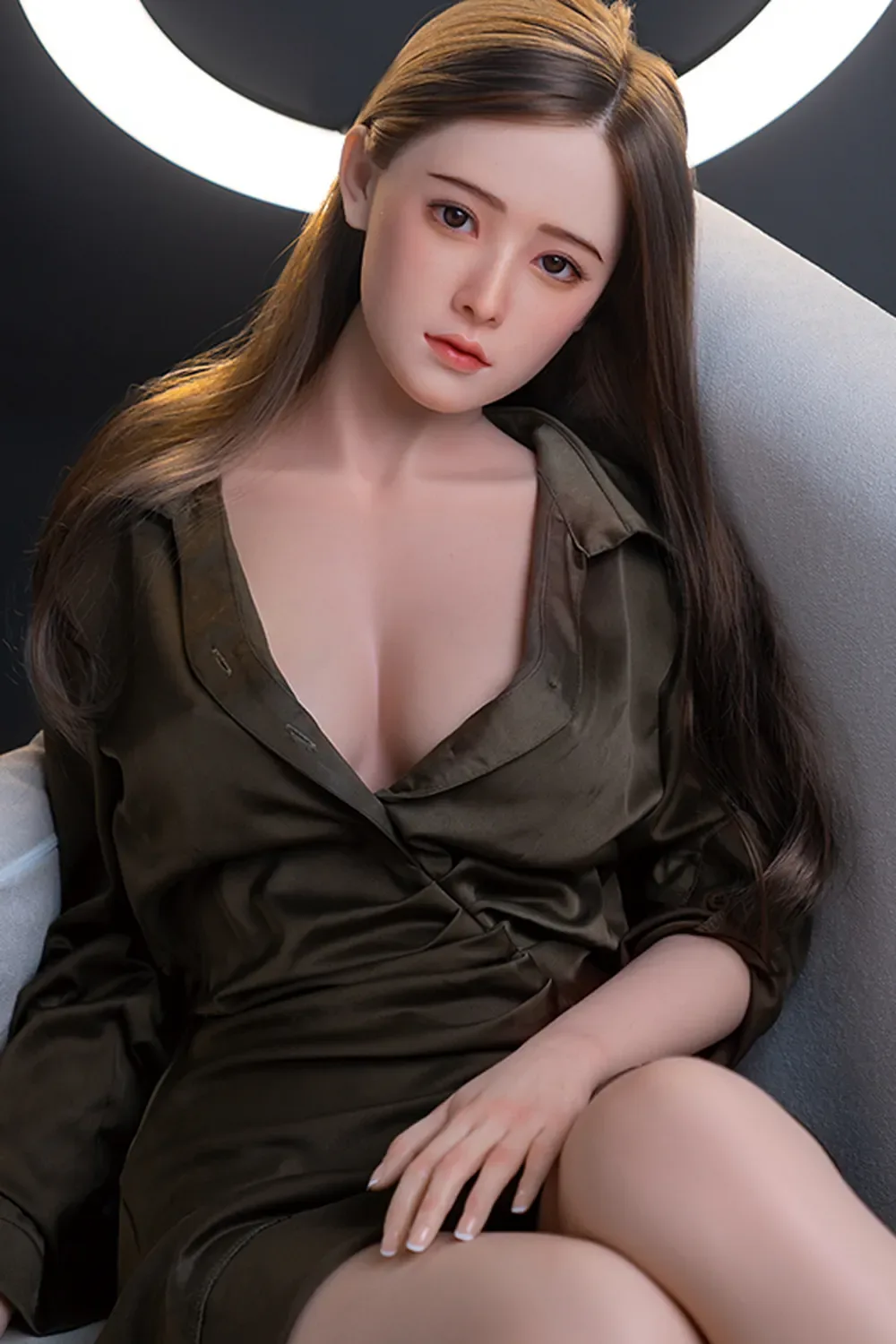 Xingzi-2 165/158cm Realistic skin texture Silicone Head &amp; TPE Body Real Sex Doll [Customizable] - XYlover Sex Doll view 3