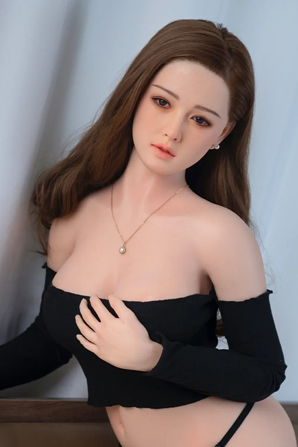Nanyuan-9 165/158cm Realistic skin texture Silicone Head &amp; TPE Body Real Sex Doll [Customizable] - XYlover Sex Doll view 2