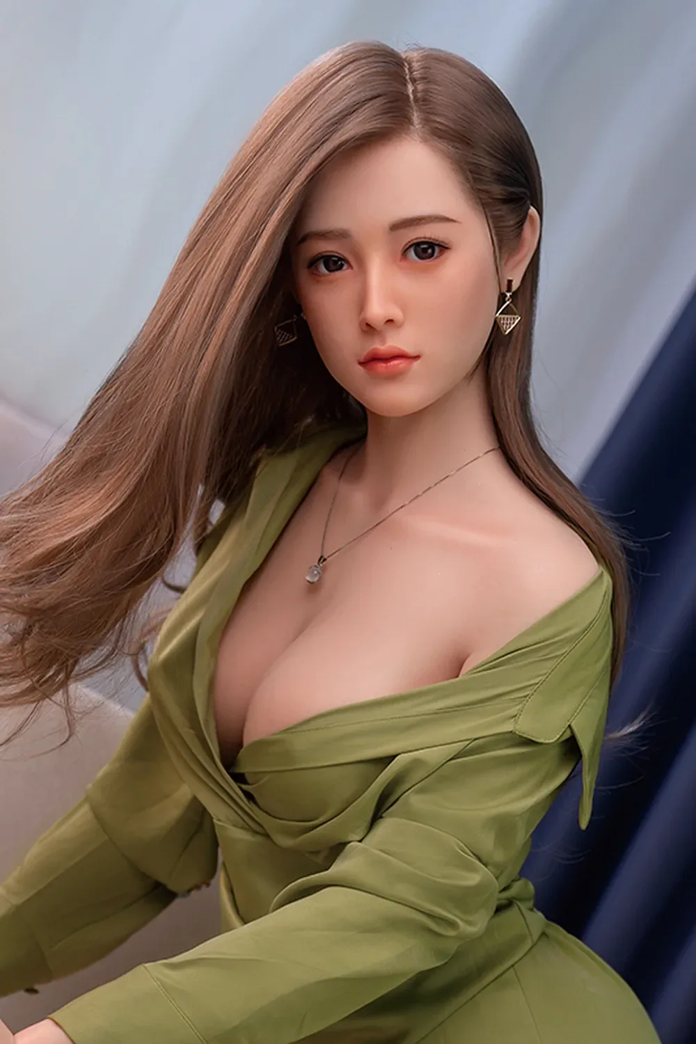 Xingzi-1 165/158cm Realistic skin texture Silicone Head &amp; TPE Body Real Sex Doll [Customizable] - XYlover Sex Doll view 5