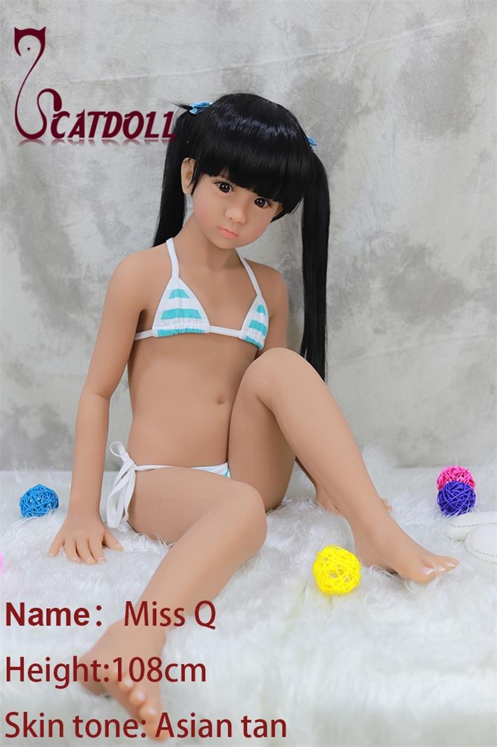 MiniRealDoll Q 108cm Asian tone Realistic Mini Doll – Petite TPE Body with Realistic Features - Image 5