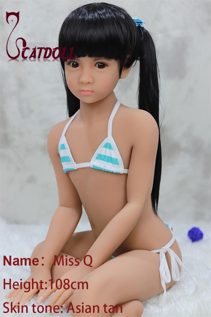 MiniRealDoll Q 108cm Asian tone Realistic Mini Doll – Petite TPE Body with Realistic Features - Image 6