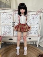 MiniRealDoll Maruko 109CM TPE Realistic Mini Doll (Soft Silicone Head)