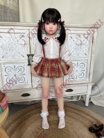 MiniRealDoll Nanako 109CM TPE Realistic Mini Doll (Soft Silicone Head with Pale Tone)