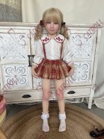 MiniRealDoll Oksana 109CM TPE Realistic Mini Doll (Soft Silicone Head)