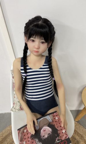 MiniRealDoll 128CM Kiki ( TPE Body with Hard Silicone Head)