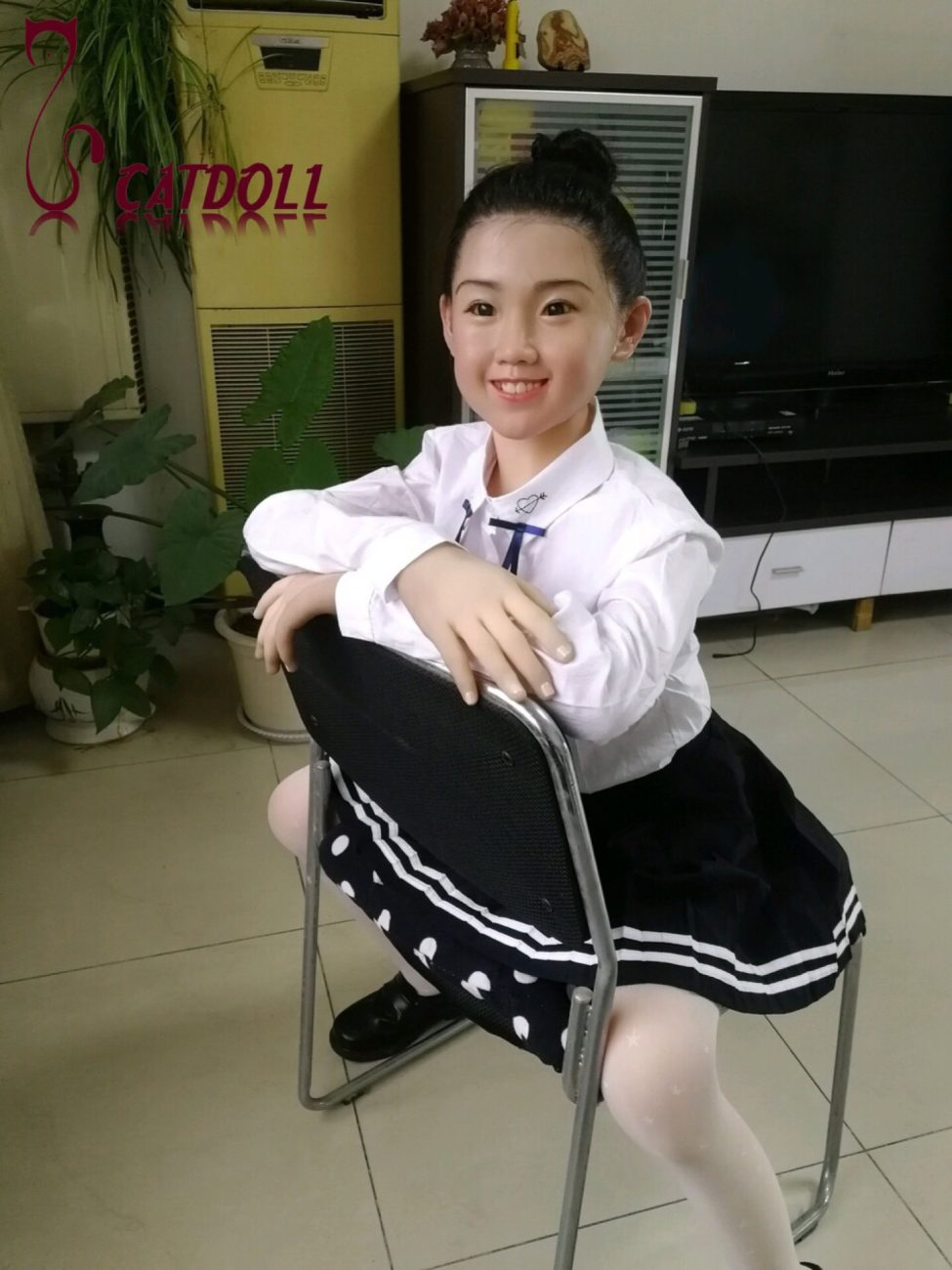 MiniRealDoll 146CM A-CUP/B-CUP Qiu (TPE Body with Hard Silicone Head)