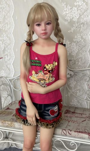 MiniRealDoll 128CM Ava ( TPE Body with Soft Silicone Head)