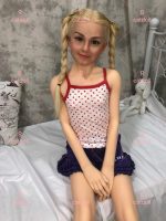 MiniRealDoll 146CM A-CUP Alisa (TPE Body with Hard Silicone Head)