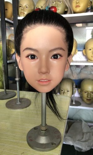 MiniRealDoll Vivian Hard Silicone Head