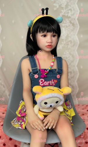 MiniRealDoll 108CM Sabrina ( TPE Body with Soft Silicone Head)