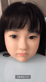 MiniRealDoll Mimi Hard Silicone Head